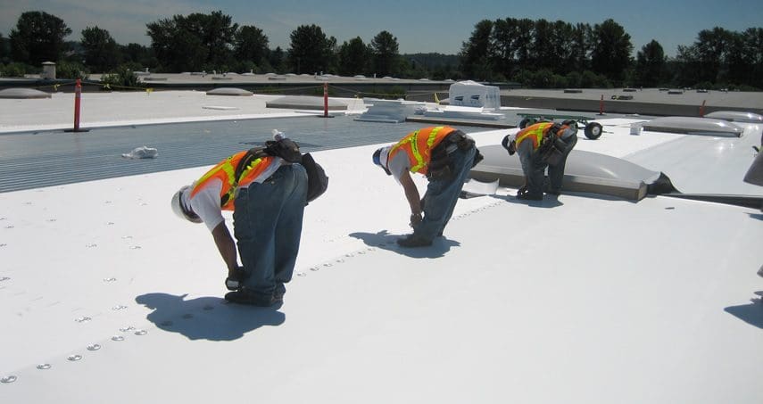 commercial flat roofing roof builder central arkansas